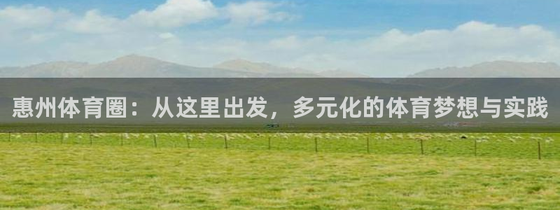 米兰体育官方正版app官方：惠州体育圈：从这里出发，多元化的