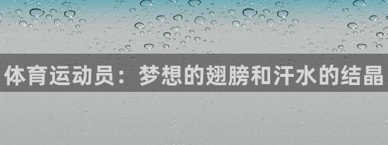 米兰体育官网下载招商电话号码是多少：体育运动员：梦想的翅膀和
