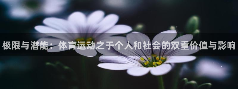 米兰体育官方正版app开户：极限与潜能：体育运动之于